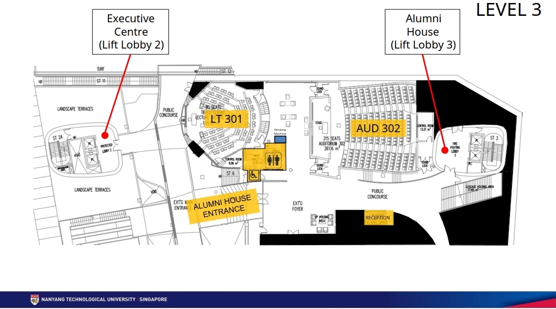 NTU@one-north level 3 floor plan